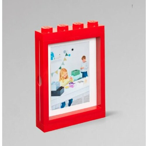 Lego ram za slike – crveni Slike