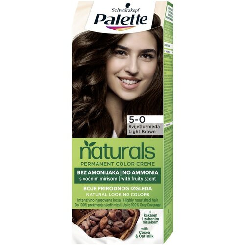 PALETTE PNC palette permanent natural colors boja za kosu 600 light brown Cene