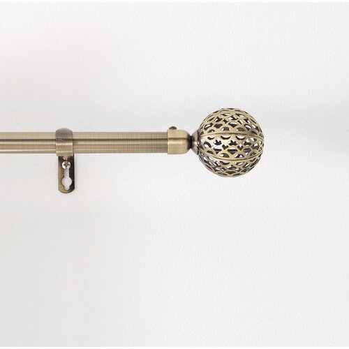 Douceur d intérieur Kovinska karnisa z nastavljivo dolžino 120 - 210 cm Globa – Cene
