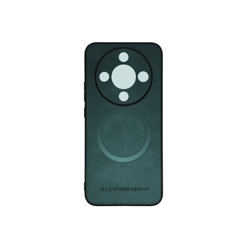  Silikonska futrola OLGE Magnetic New Feeling Honor Magic 8 Lite ZELENA Cene