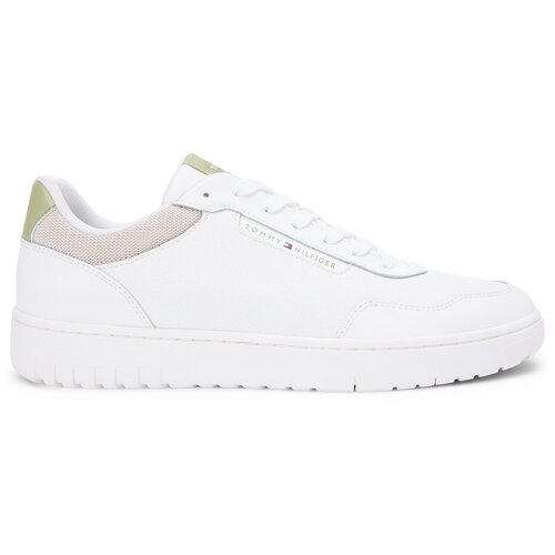 Tommy Hilfiger Nizke superge &amp;#039;BASKET CORE LITE&amp;#039; kit / svetlo zelena / bela Slike