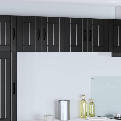 Ormar za Zid Lucca 2 pcs Crna 60 x 31 x 40 cm Konstruirano drvo Cijene