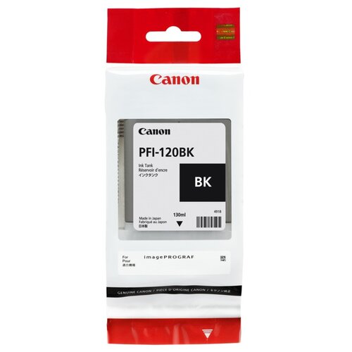 Canon kartu&amp;scaron;a PFI-120BK (črna), original Slike