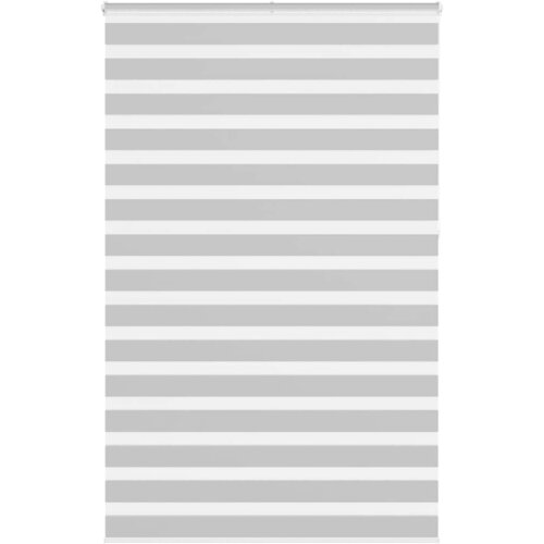 vidaXL Zebra senčilo svetlo sivo 145x230 cm širina blaga 140,9 cm poliester, (5000297493) Cene
