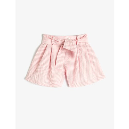 Koton Shorts - Pink - High Waist Slike