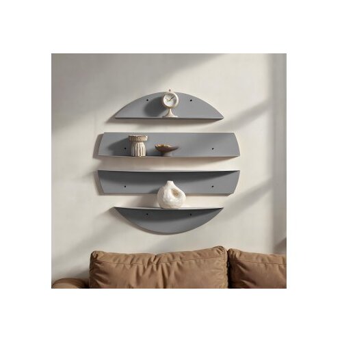 Hanah home Dekorativna metalna zidna polica Vlnt 118 Gr Cene