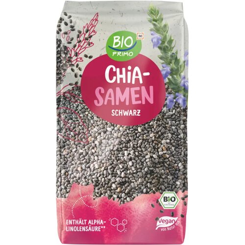 BIO PRIMO Bio semena chia, črna - 200 g Slike