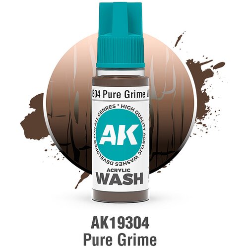 AK Interactive Pure Grime Wash 18ml - AK19304 Cene