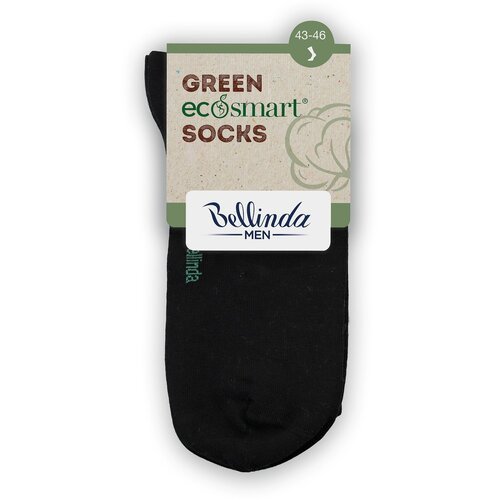 Bellinda GREEN ECOSMART MEN SOCKS - Men's socks made of organic cotton - grey Slike