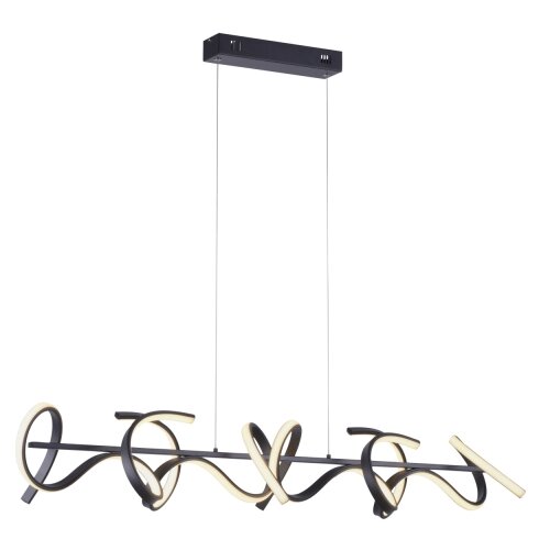 LEUCHTEN DIREKT 19033-18 - led prigu&amp;scaron;iva luster na sajli curls 4xLED/10,2W/230V Slike