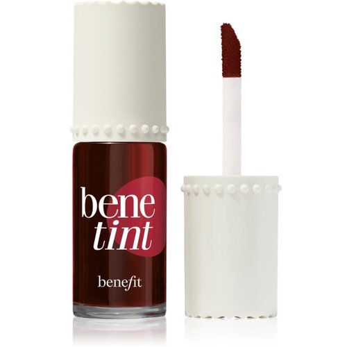 Benefit Benetint Cheek &amp;amp; Lip Stain tekoči pripravek za toniranje za ustnice in lica odtenek Dark Cherry 6 ml Slike