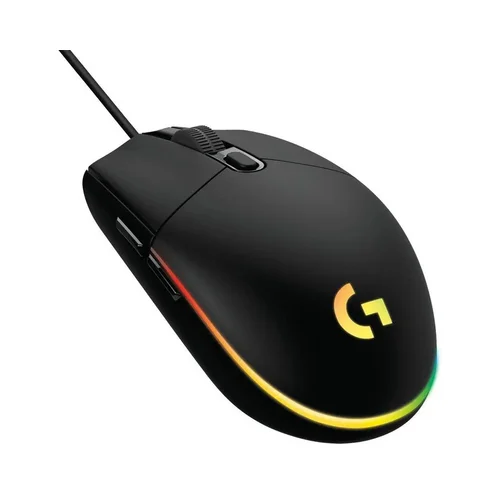 Logitech G203 Lightsync gaming miš, crna