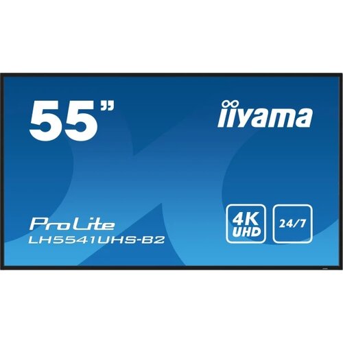Iiyama Digitalni ekran 55" LH5541UHS-B2 IPS 3840x2160/8ms/HDMI/VGA/USB/zvucnici Cene