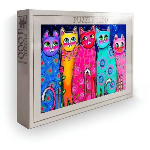 WALLXPERT PZL_079_1000 multicolor puzzle Cene