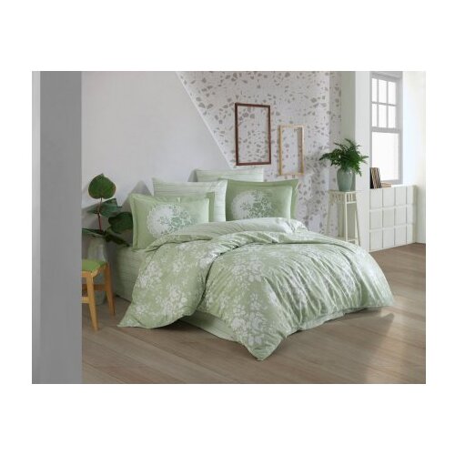 Lessentiel Maison poplin posteljina (200 x 220) flora green Cene