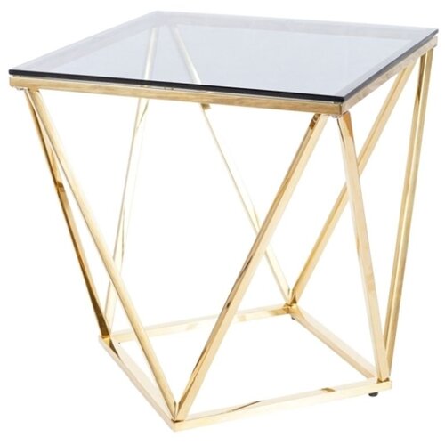 Molarem Home Stolić SILVER B - staklo Slike