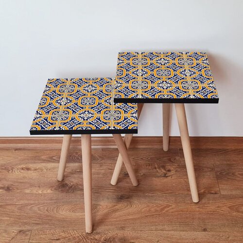 Hanah home set klub stočića 2Shp35, 2 komada, Šareni Cene