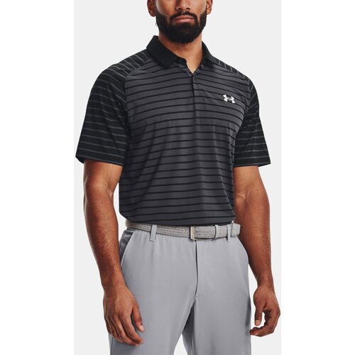 Under Armour T-Shirt UA Iso-Chill Mix Stripe Polo-BLK - Men Slike