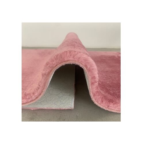 Hanah home prostirka za kupatilo 100x150cm Bordo Slike