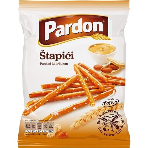 Marbo pardon  štapići punjeni kikirikijem 100G Cene