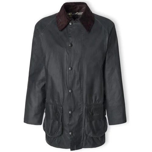 Barbour Beaufort Wax Jacket - Sage Zelena