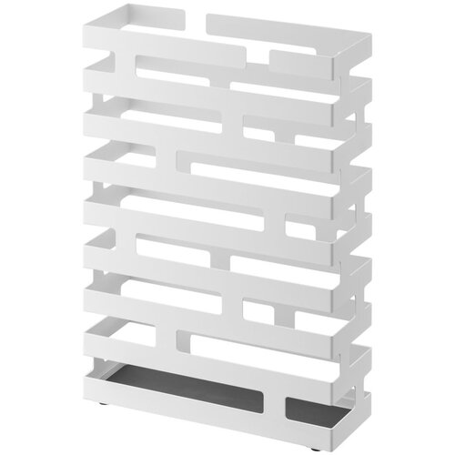 YAMAZAKI bijeli stalak za ki&amp;scaron;obrane Brick, &amp;scaron;irina 30 cm Slike