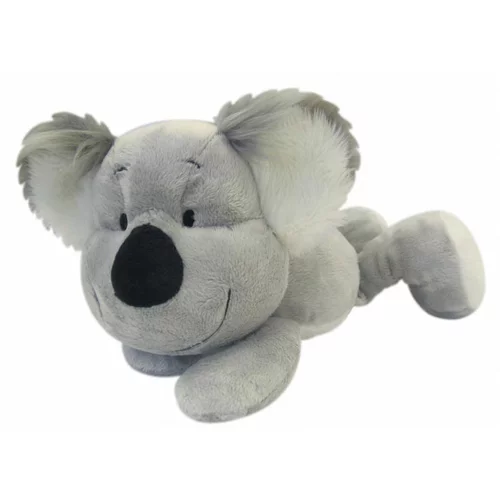  Plišasta igrača, ležeča koala, 30 cm, siva