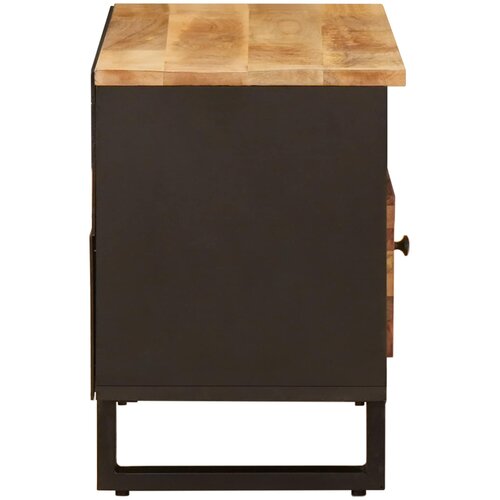  ormar s ladicama Smeđa 80 x 33 x 46 cm Čvrsto drvo manga Slike