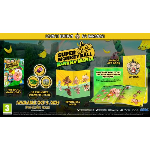 Sega SWITCH Super Monkey Ball - Banana Mania - Launch Edition igra Cene