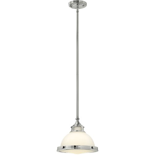 Elstead Lighting Elstead Amelia 1 mini viseča svetilka s svetlobno kupolo, kromirana, E27, (22098221) Cene