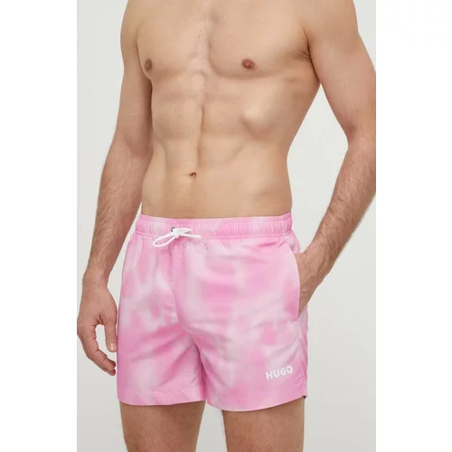 Hugo Kratke hlače za kupanje boja: ružičasta