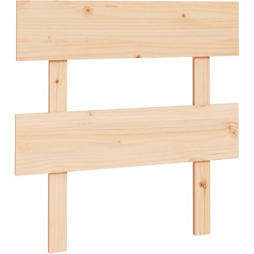  Uzglavlje za krevet 93,5 x 3 x 81 cm od masivne borovine Slike
