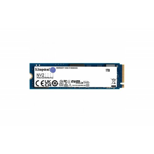 Kingston 2TB NV2 M.2 2280 PCIe 4.0 NVMe SSD, up to 3,500MB/s read, 2,800MB/s write, EAN: 740617329971 Cene