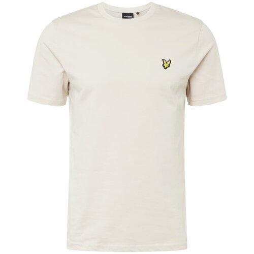 Lyle & Scott Majica 'Plain' svetlo bež / rumena / črna Cene