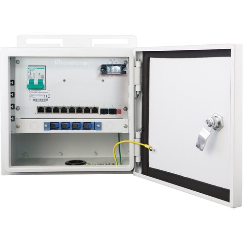 Level One Switch 10x GE OSW-1031. 8x outputs 802.3at/af PoE Cene