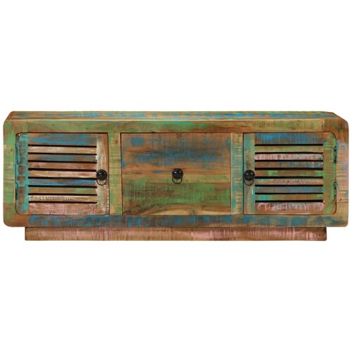 Maison Chic TV omarica - TV stojalo - Televizijska omarica 110x30x40 cm trden predelan les, (21698688) Slike