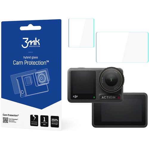 3mk CAM ZA&Scaron;ČITA ZA DJI OSMO ACTION 4 ZA&Scaron;ČITNO STEKLO ZA KAMERO Z OPTIKO, (5000087333) Cene
