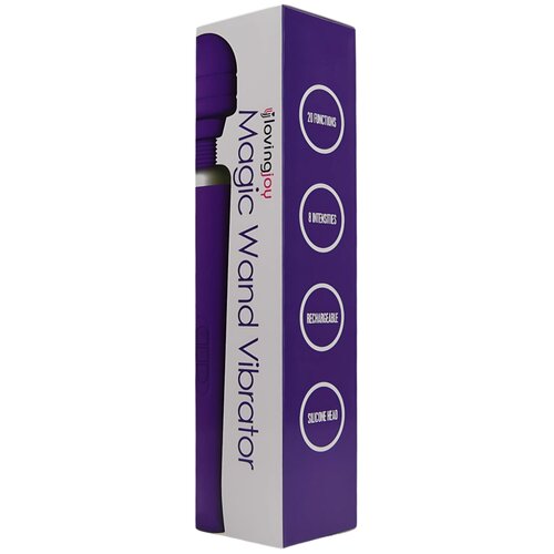 Loving Joy 2024 MasaŽer Loving Joy Magic Wand Purple Slike