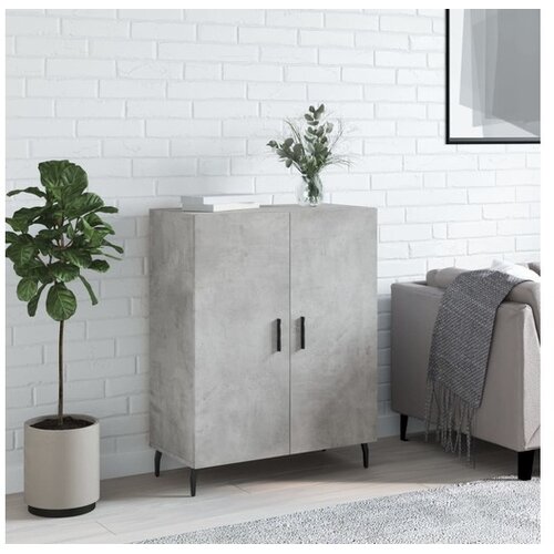 vidaXL Komoda siva boja betona 69 5x34x90 cm od konstruiranog drva Cijene