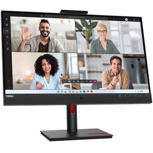 Lenovo 68.6cm/27&amp;ldquo; (2560x1440) ThinkVision T27hv-30 16:9 QHD IPS 4ms 75Hz HDMI DP USB-C Speaker Pivot Black Slike