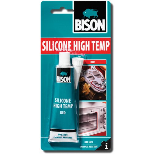 Bison silicone High Temperature Red Crd 60 ml 101163 Slike