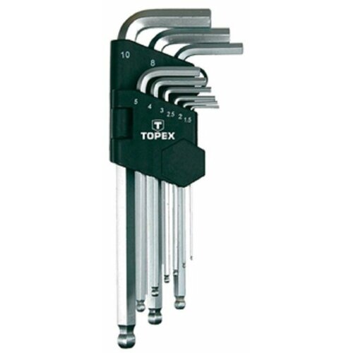 Topex ključevi imbus set t 1,5-10mm kuglica 35D957 Slike