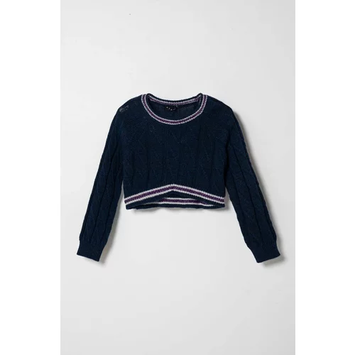 Sisley Otroški pulover s primesjo volne