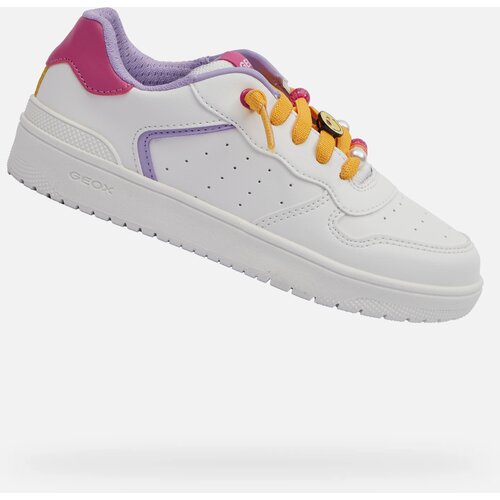Geox White Girls Washiba Sneakers - Girls Slike