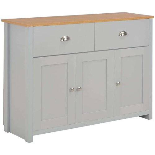  Komoda siva 112 x 35 x 81 cm Cijene
