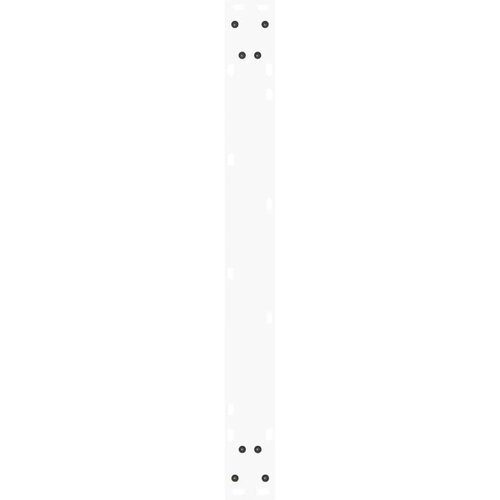  Noge za blagovaonski stol V-oblika 3 kom bijele 90x(72-73 3) cm Slike