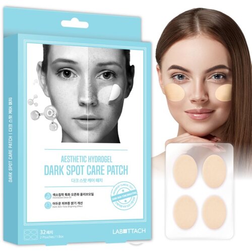 Wooshin Labottach Dark Spot Care Patch hidrogelni flasteri za posvjetljivanje okoloočnog područja 32 kom Slike