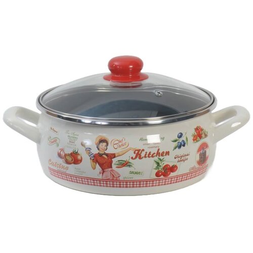 Metalac plitka &amp;scaron;erpa RASPEVANA KUVARICA 20cm/2,9lit Slike