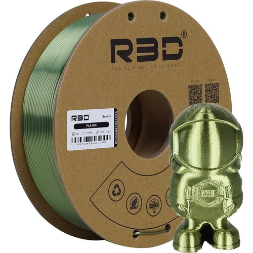 R3D PLA Silk Bronze Cene