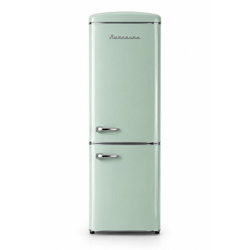 Ravanson LKK-315RM Retro Fridge 597 mm x 707 mm x 1943 mm | 315 l | Total No Frost | Energy Class E | mint Slike